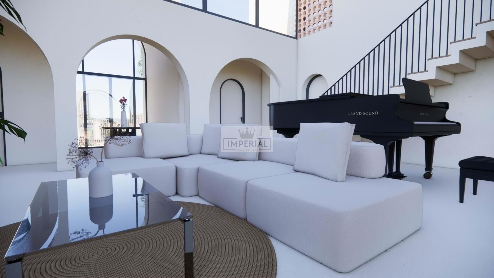 Elegant villa on a wide canal with 23 m mooring
