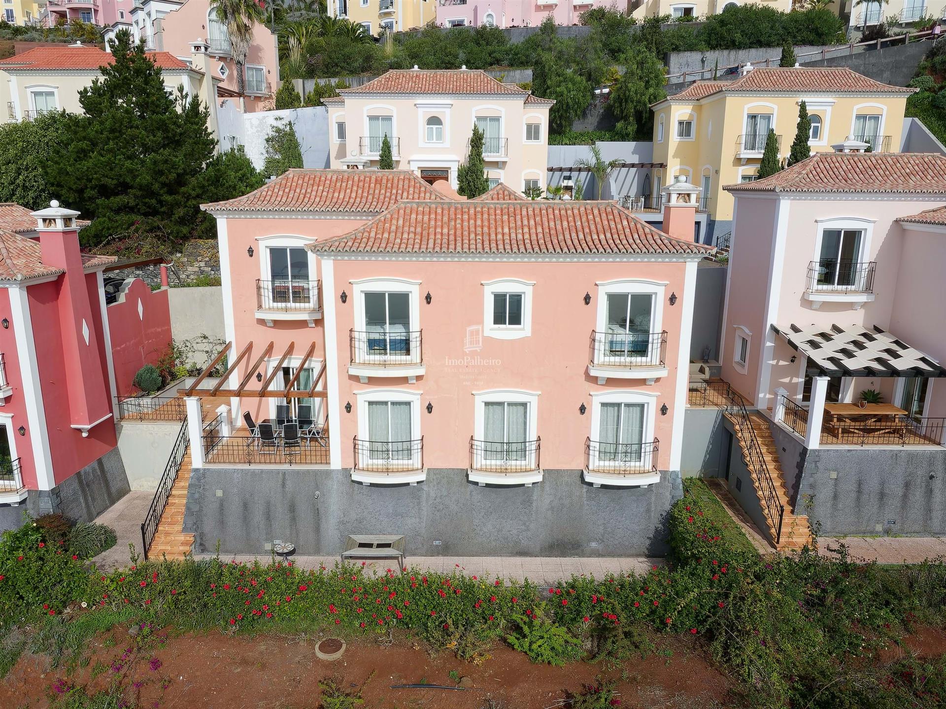 Elegant Villa with Panoramic Sea Views in Palheiro Village, Funchal