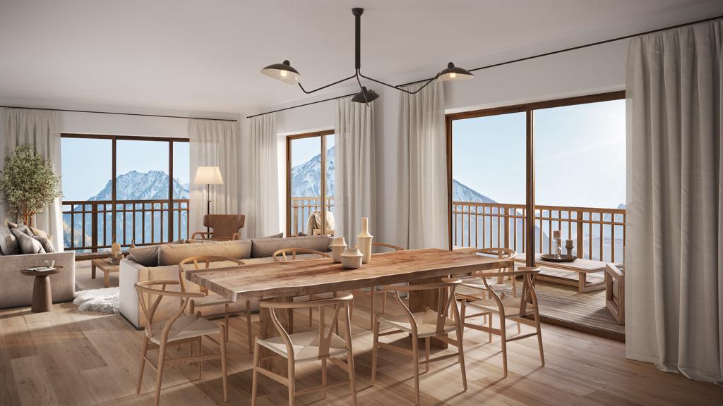 1 bedroom off plan apartment just 200m from the lift without rental obligation (A)