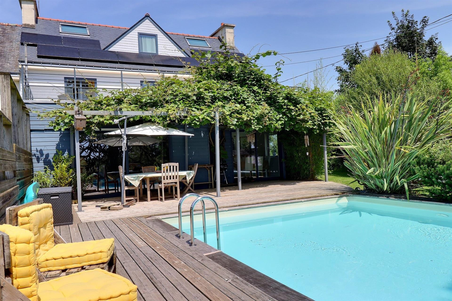 Bioklimatisches Haus 4 Schlafzimmer mit Schwimmbad Brech