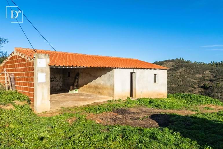 Unfinished property with 1.9 hectare near São Martinho das Amoreiras
