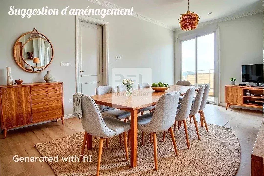 Apartment with panoramic view and balcony