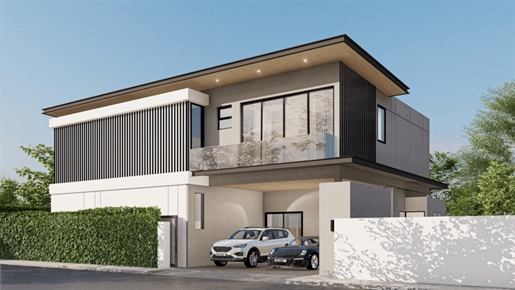 New Modern 4-Bedroom Pool Villa for Sale in Chalong — Great Location and No Cam Fee!