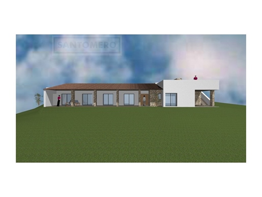 Villa, 3 bedrooms with pool, under construction, between Algoz and Guia.