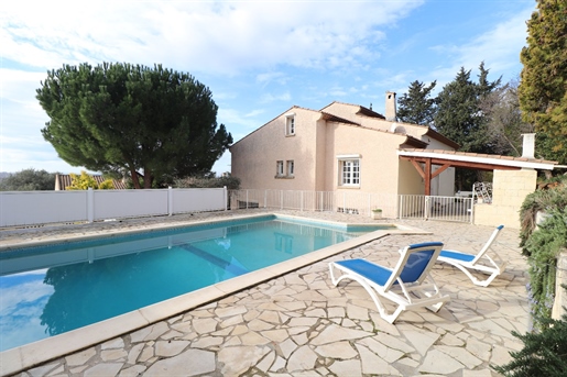 Béziers- Quartier résidentiel - Maison élégante surplombant la ville avec piscine et garage spacieux