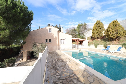 Béziers - woonwijk - op de hoogten - comfortabel huis met garage en zwembad