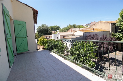 A 5 min de Béziers, Maison de village avec terrasse