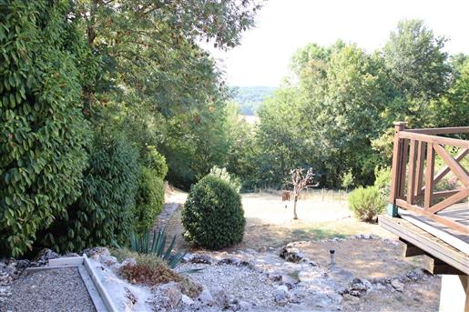  Lot Et Garonne 3-Bett-Steinhaus in einem kleinen Weiler mit Garten und Brunnen, schöne Aussicht