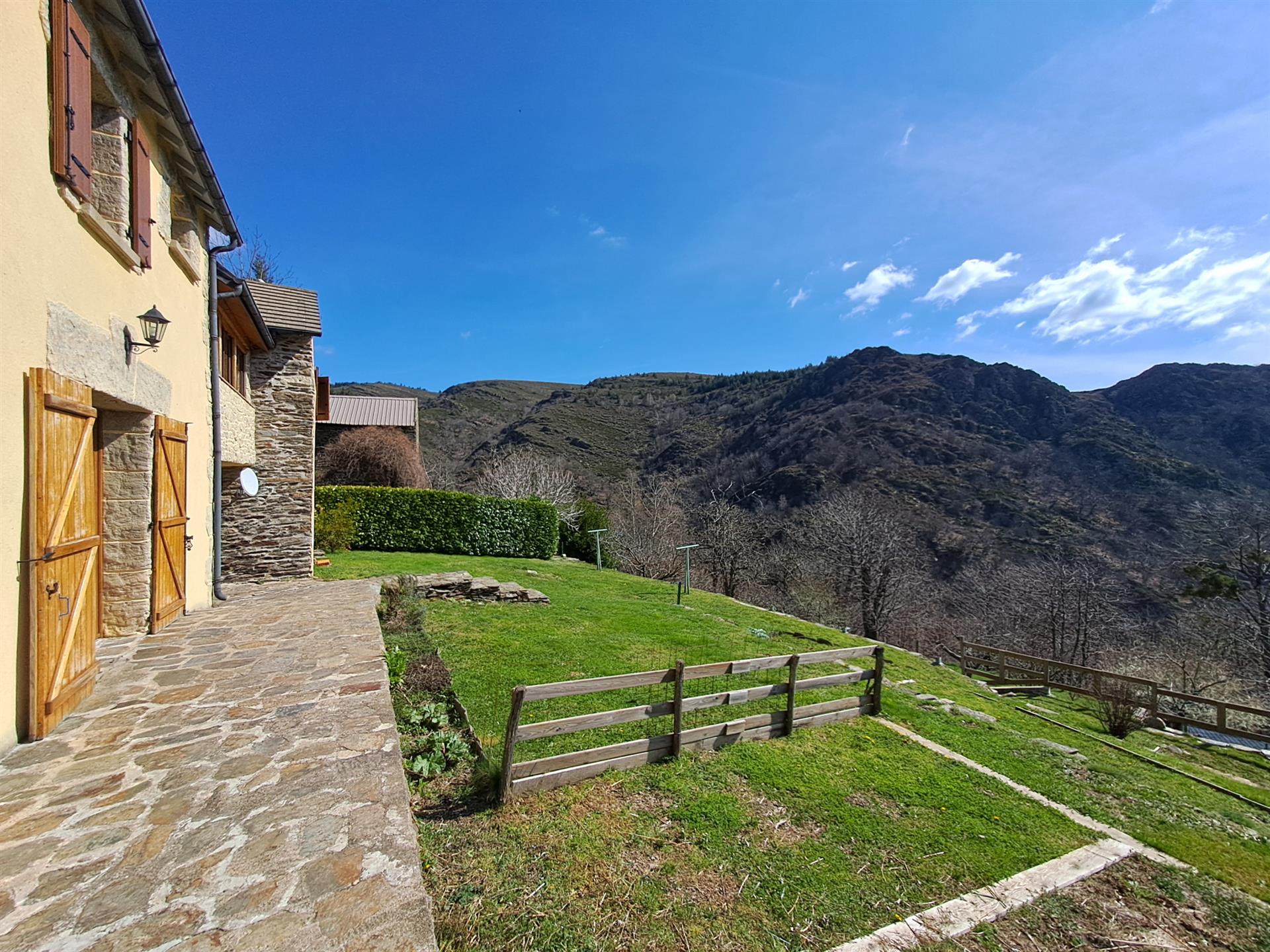Stone character house
