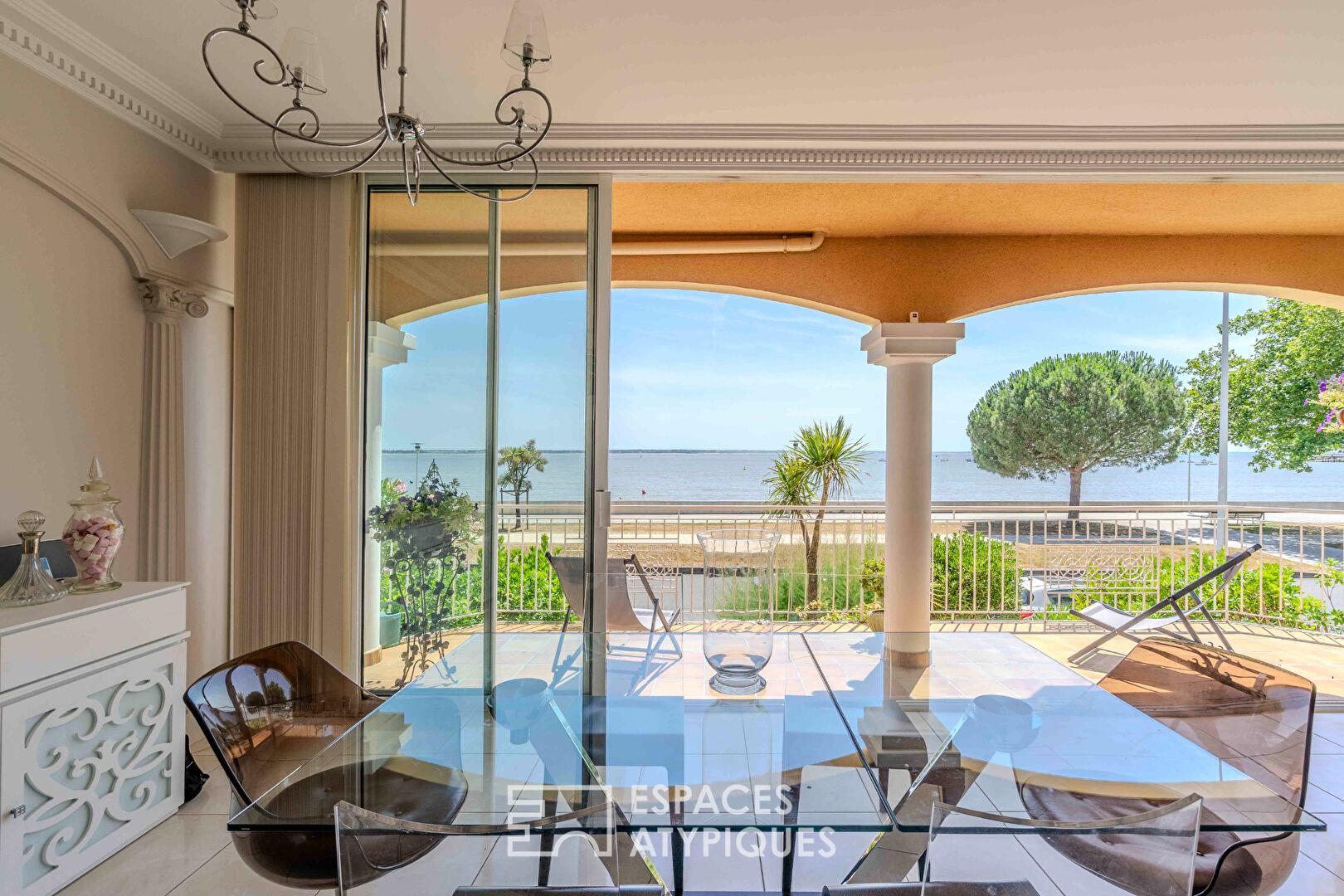 A unique villa, where the sea becomes a daily luxury