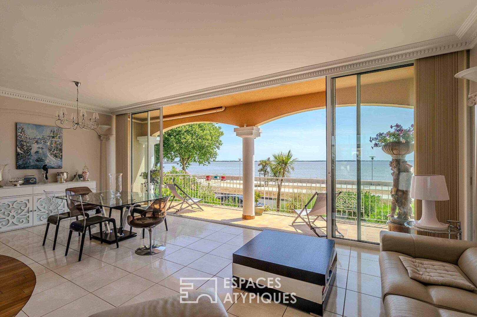 A unique villa, where the sea becomes a daily luxury