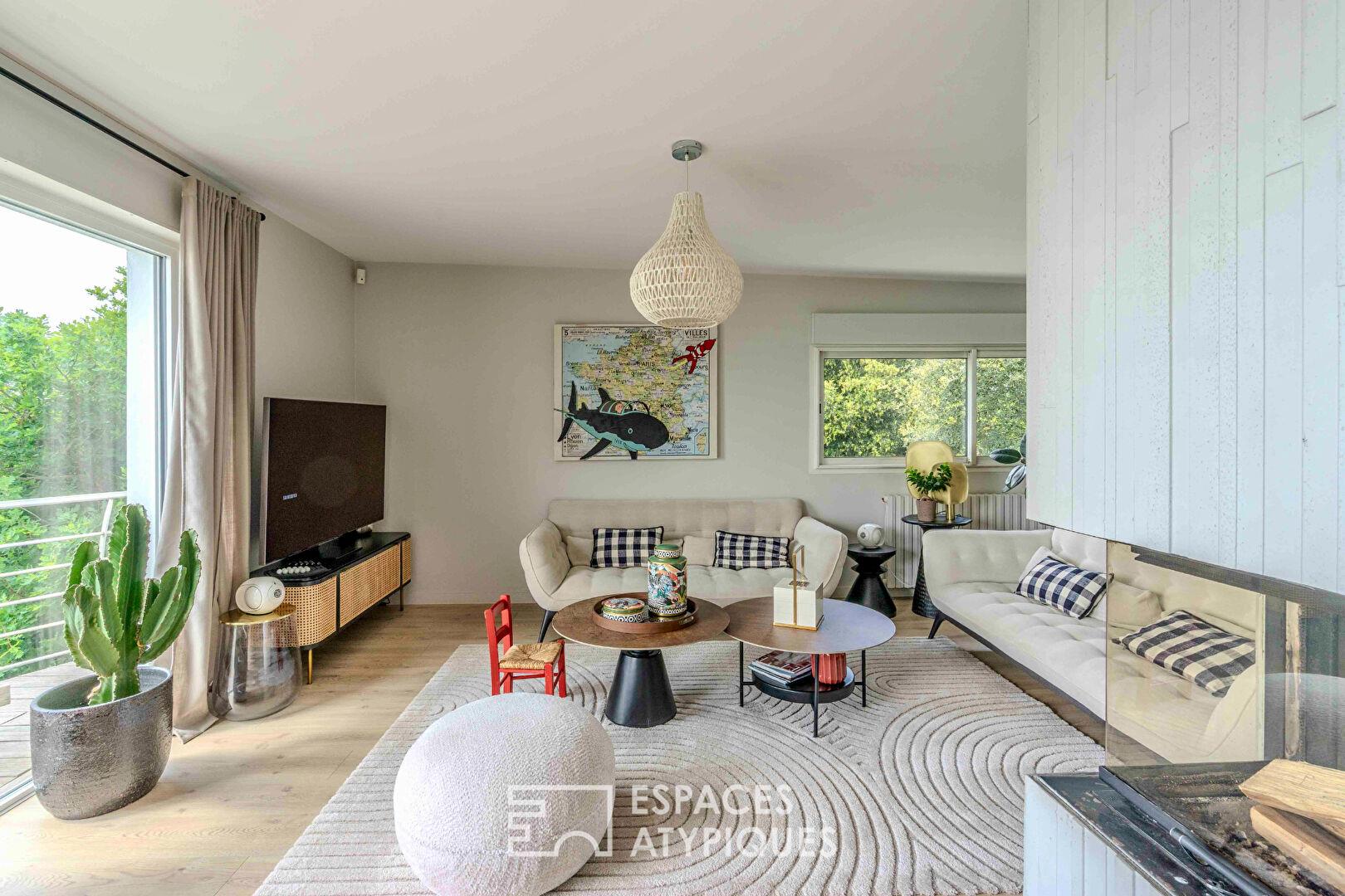 Panoramic sea view and absolute tranquility, in the heart of an exceptional seaside setting!