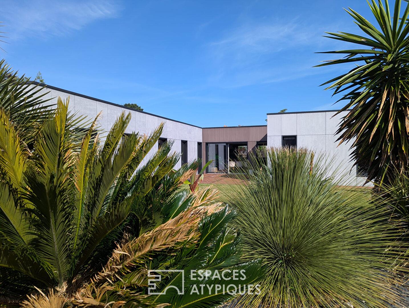 Contemporary architecture in a quiet area.