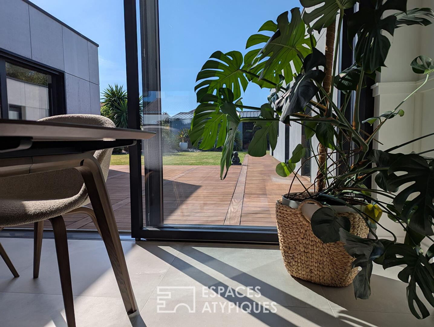 Contemporary architecture in a quiet area.