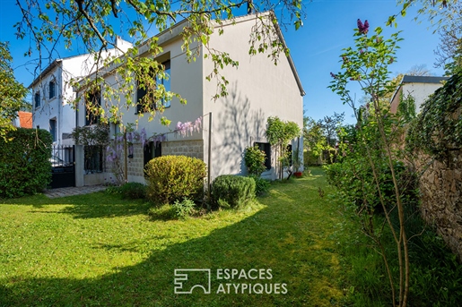 Casa familiar con jardín en un callejón sin salida – Nantes Américas