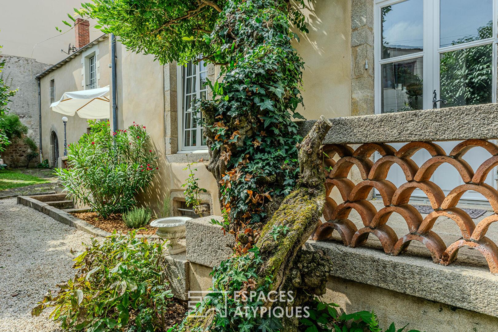 Charming residence in the city center of Clisson