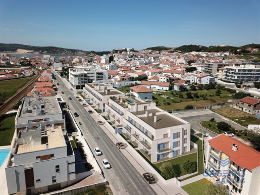 Apartamentos de 2 dormitorios en construcción, playa de São Martinho do Porto