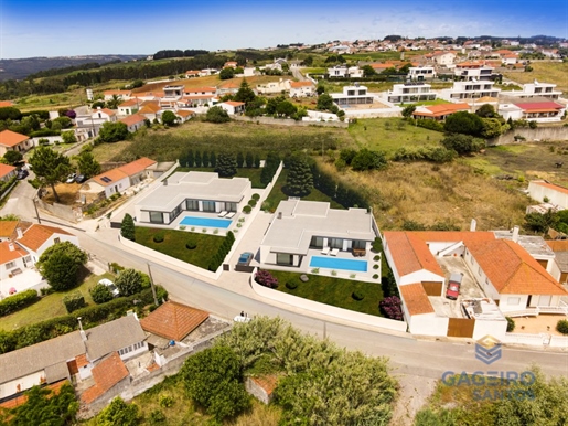 Villa mit 3 Schlafzimmern und Pool, im Projekt, 10 Minuten von der Bucht von São Martinho do Porto e