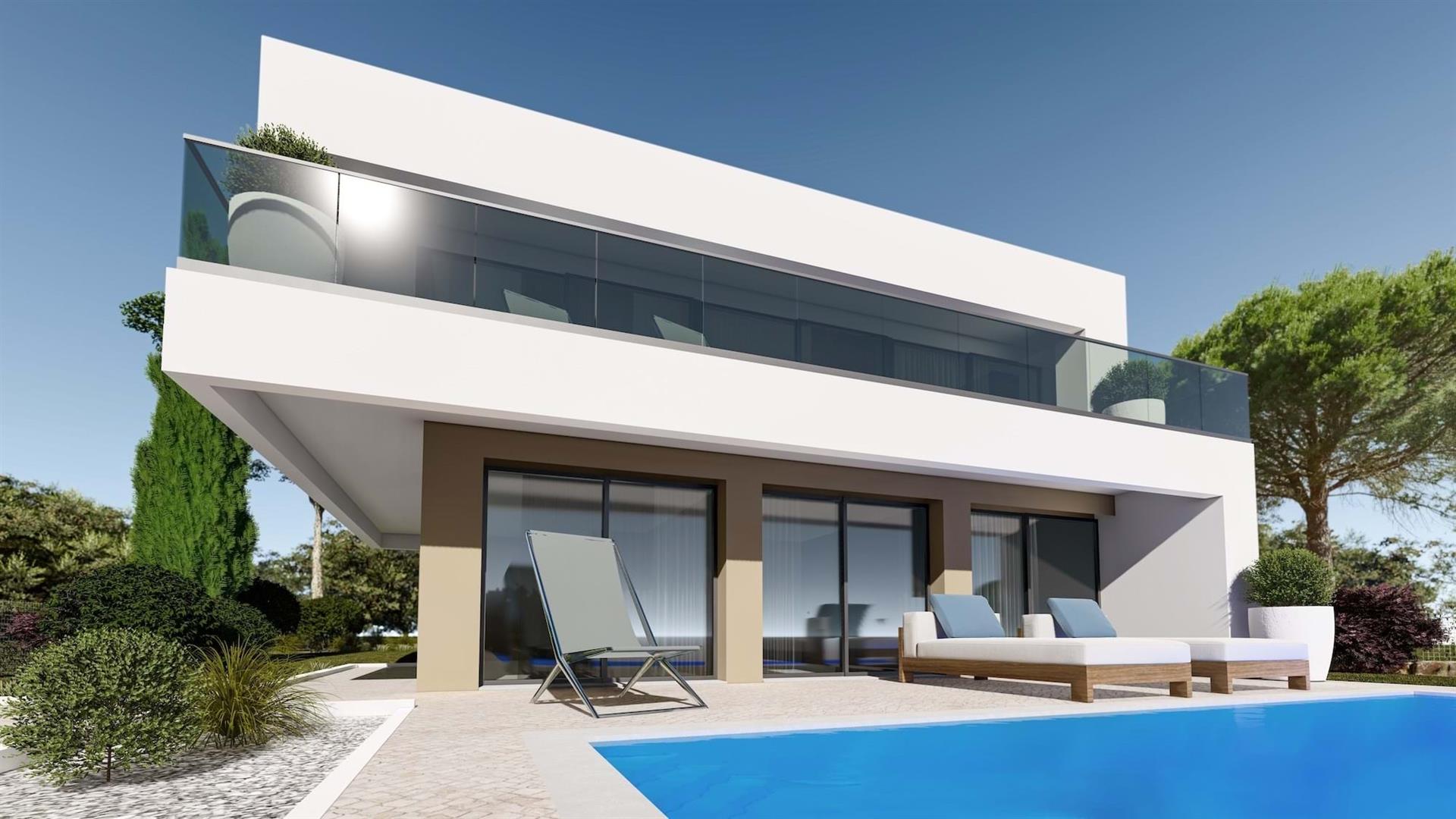New build villa with private pool in Nazaré | Silver Coast