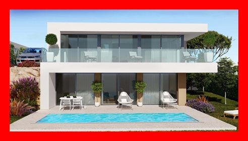 Villa neuve avec piscine privée à Nazaré | Côte d'Argent