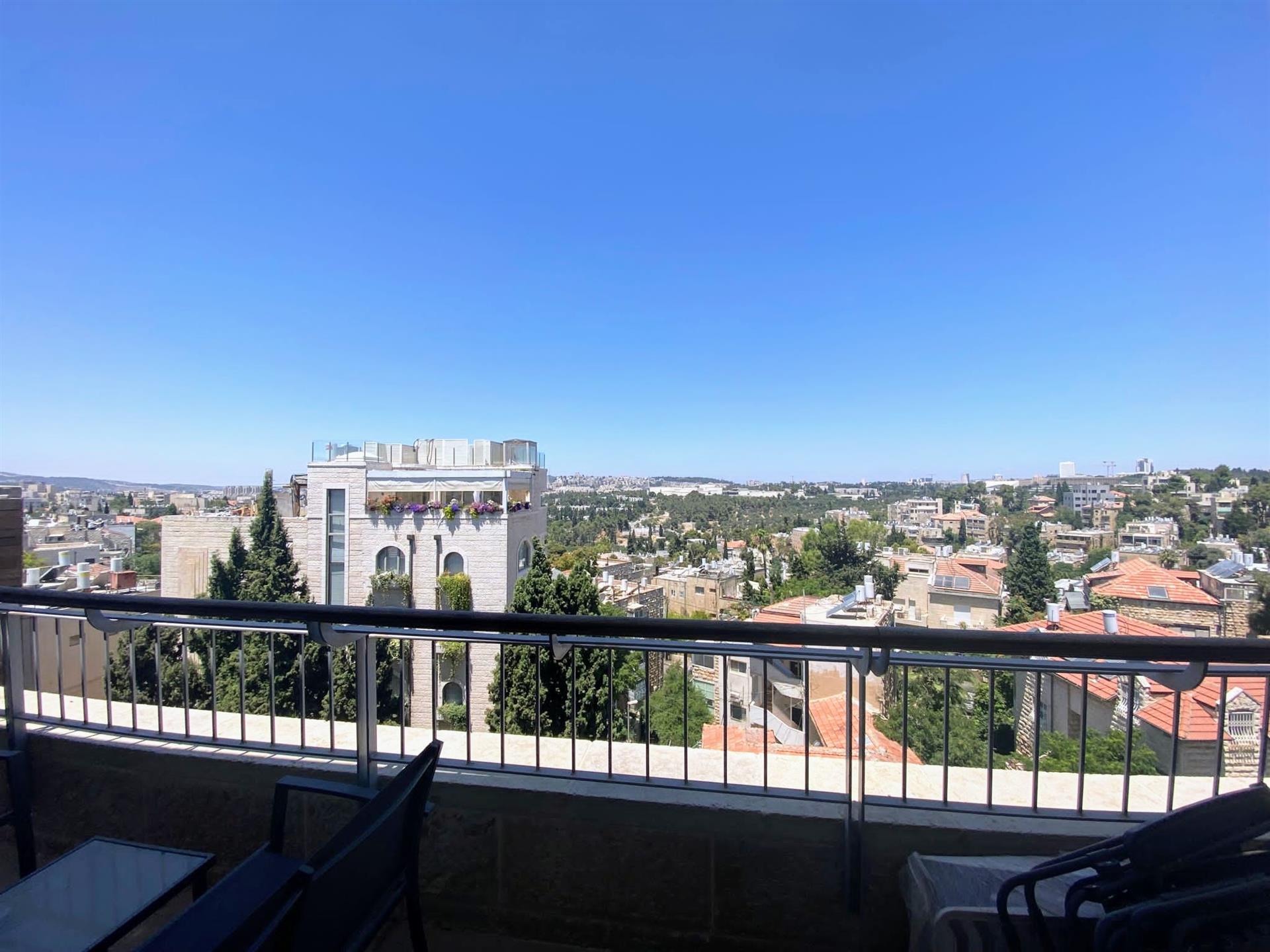 For Sale: Stunning Penthouse with Panoramic Views in Rechavia