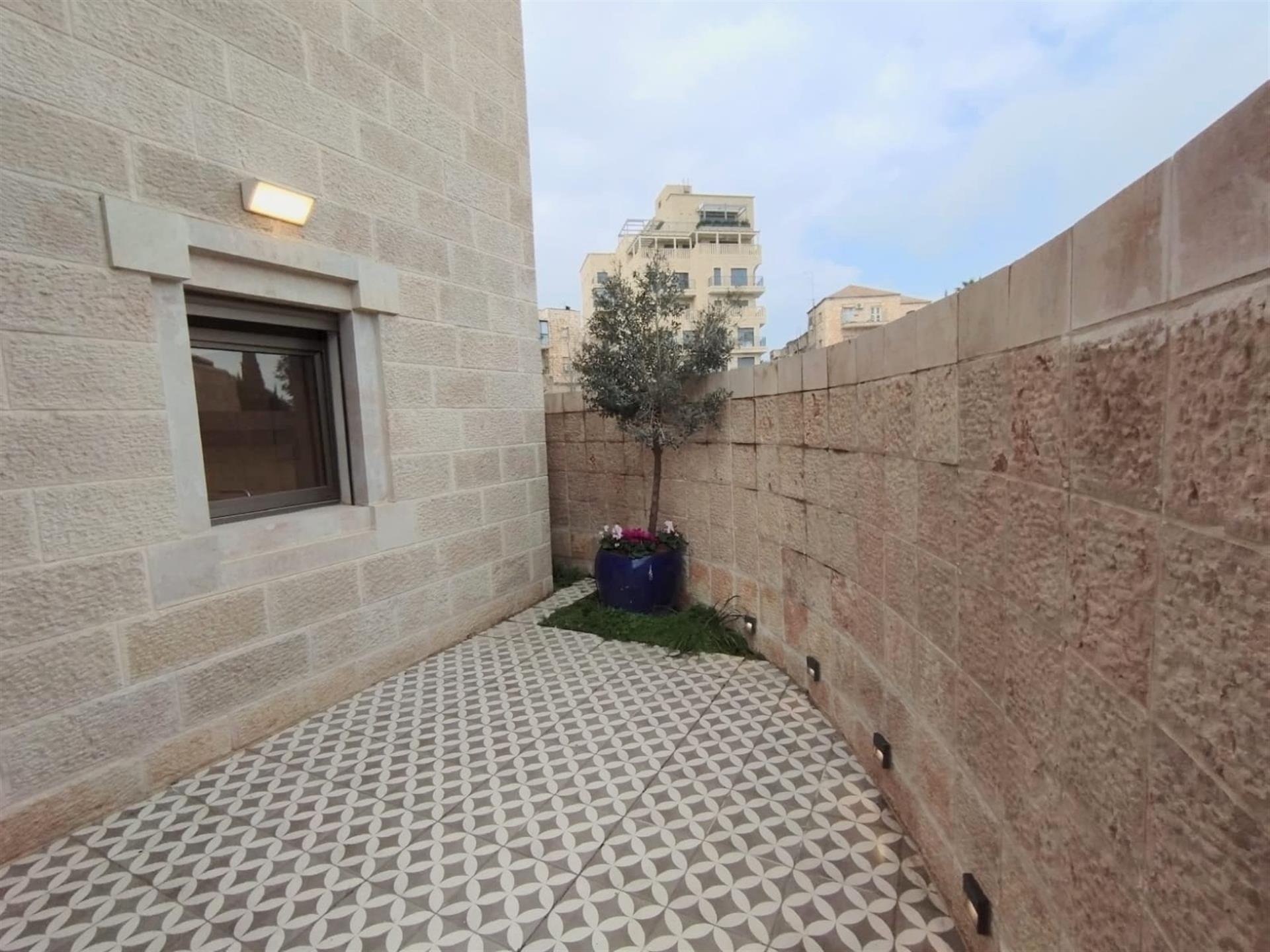 For Sale: A Duplex Garden Apartment in the Keter David project in Talbieh