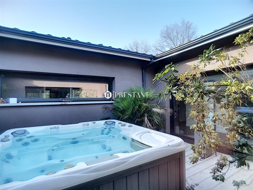 Impresionante casa contemporánea - piscinas cubiertas y al aire libre - jacuzzi - 4 dormitorios