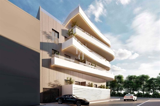 1 bedroom apartments in the new Eriluc Building in the Center of Quarteira