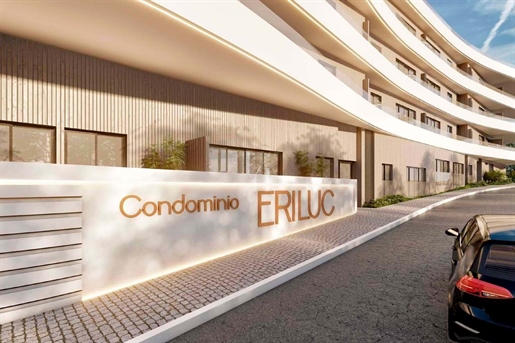 Appartements T1 dans le nouveau bâtiment « Eriluc » au centre de Quarteira