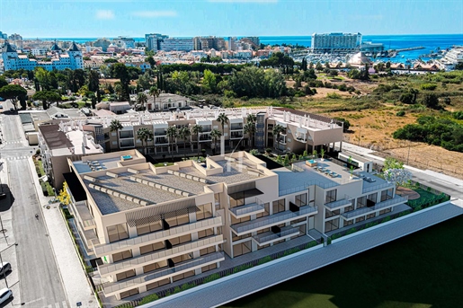 Appartement avec 2 chambres dans le nouveau bâtiment « M33 Residence » au centre de Vilamoura