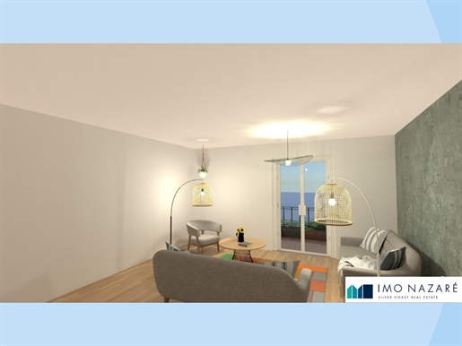 3 bedroom apartment under construction in Sítio da Nazaré