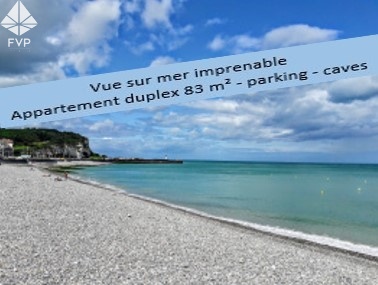 Saint Valery En Caux (76) - Duplex appartement met prachtig uitzicht op zee