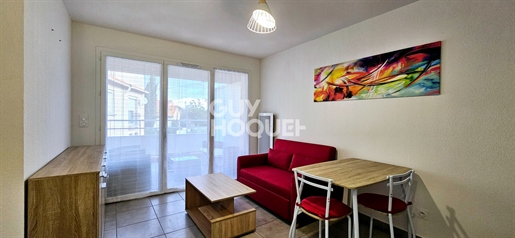 Narbonne: furnished 2-room apartment for sale