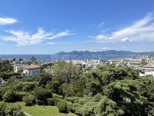 Cannes Californie - 5-комнатная квартира с панорамным видом на море и Леринские острова