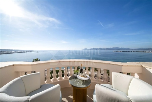 Cannes Croisette - 3bedroom apartment with panoramic sea view