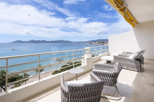 Cannes Croisette - penthouse with sea view