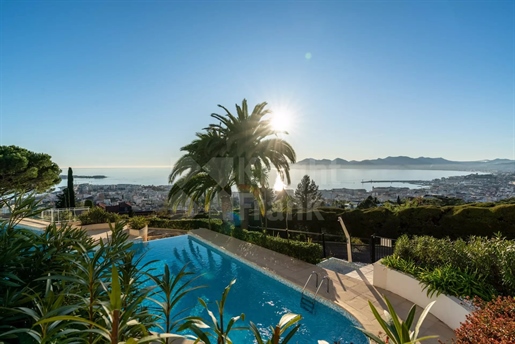 Канны - Очаровательная квартира с панорамным видом на море