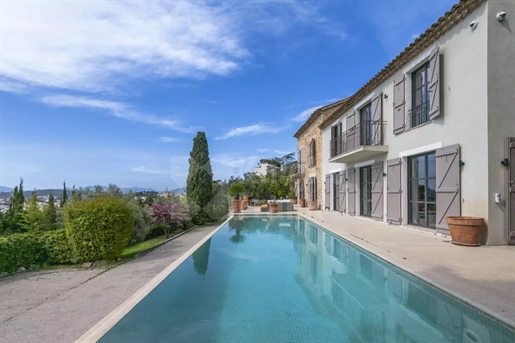 Le Cannet - Moderne Villa mit Swimmingpool und Meerblick auf den Höhen von Cannes