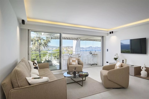 Канны - Красивая квартира с панорамным видом на море в охраняемой резиденции