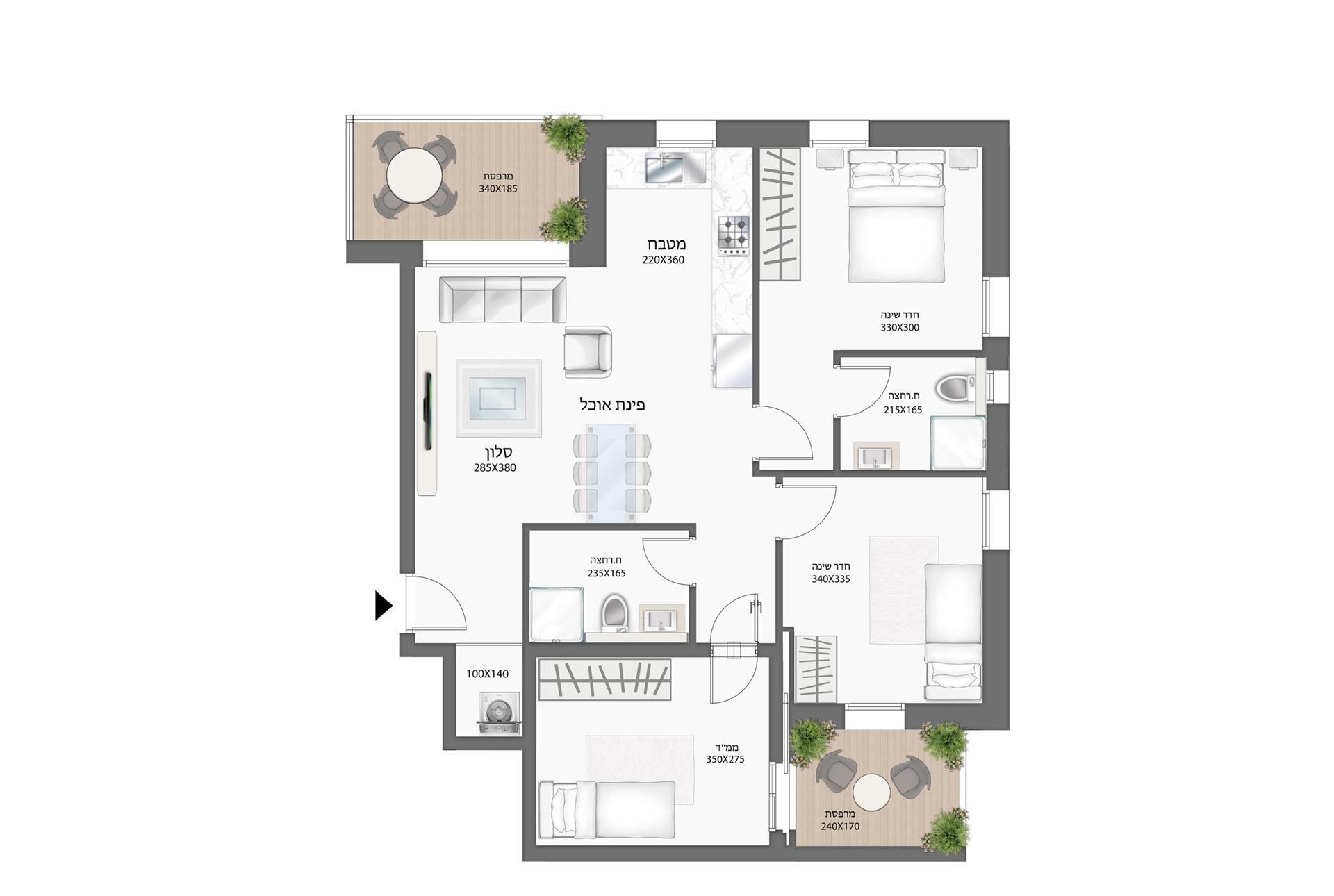 An exclusive project built in Jerusalem.