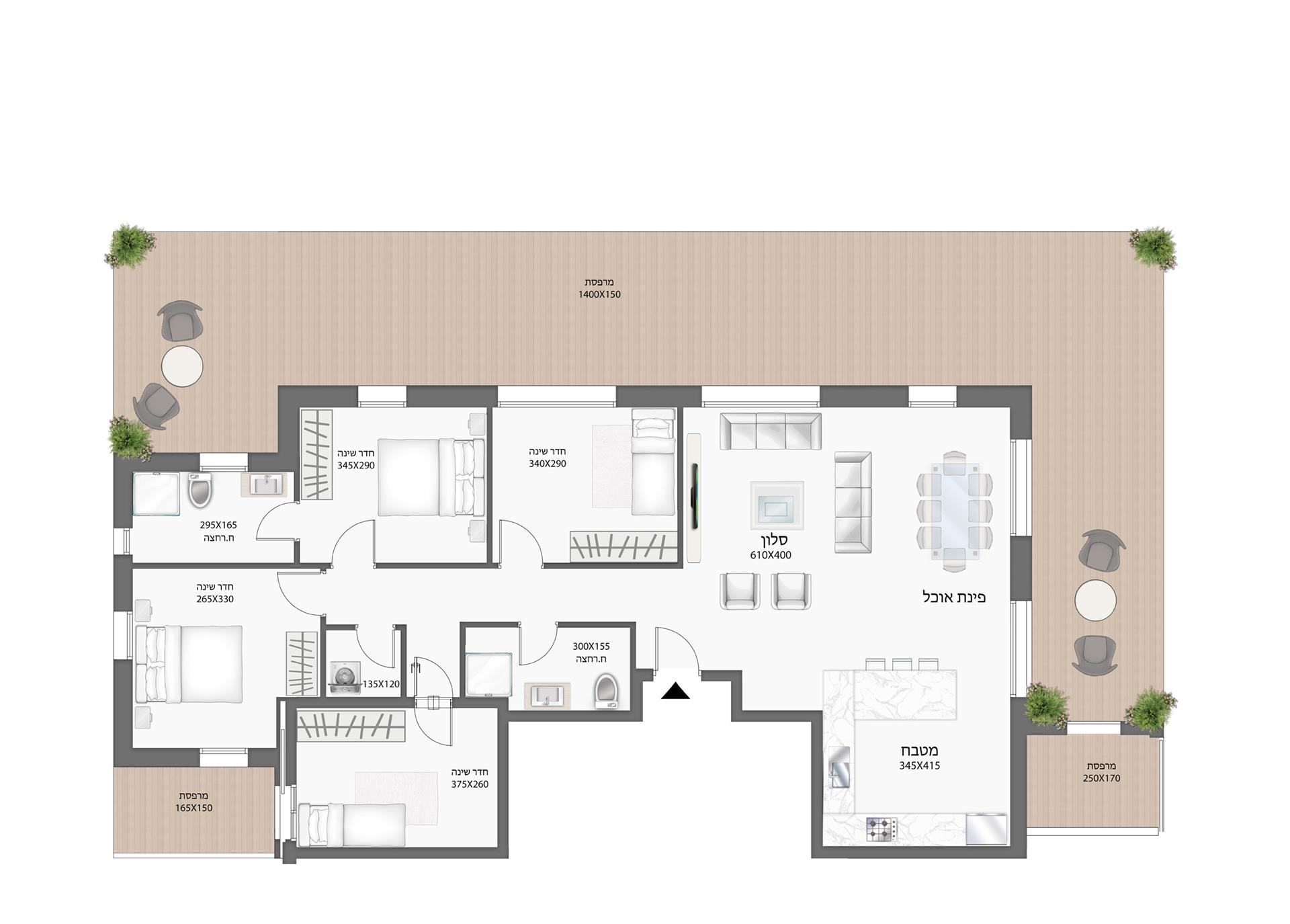 An exclusive project built in Jerusalem.