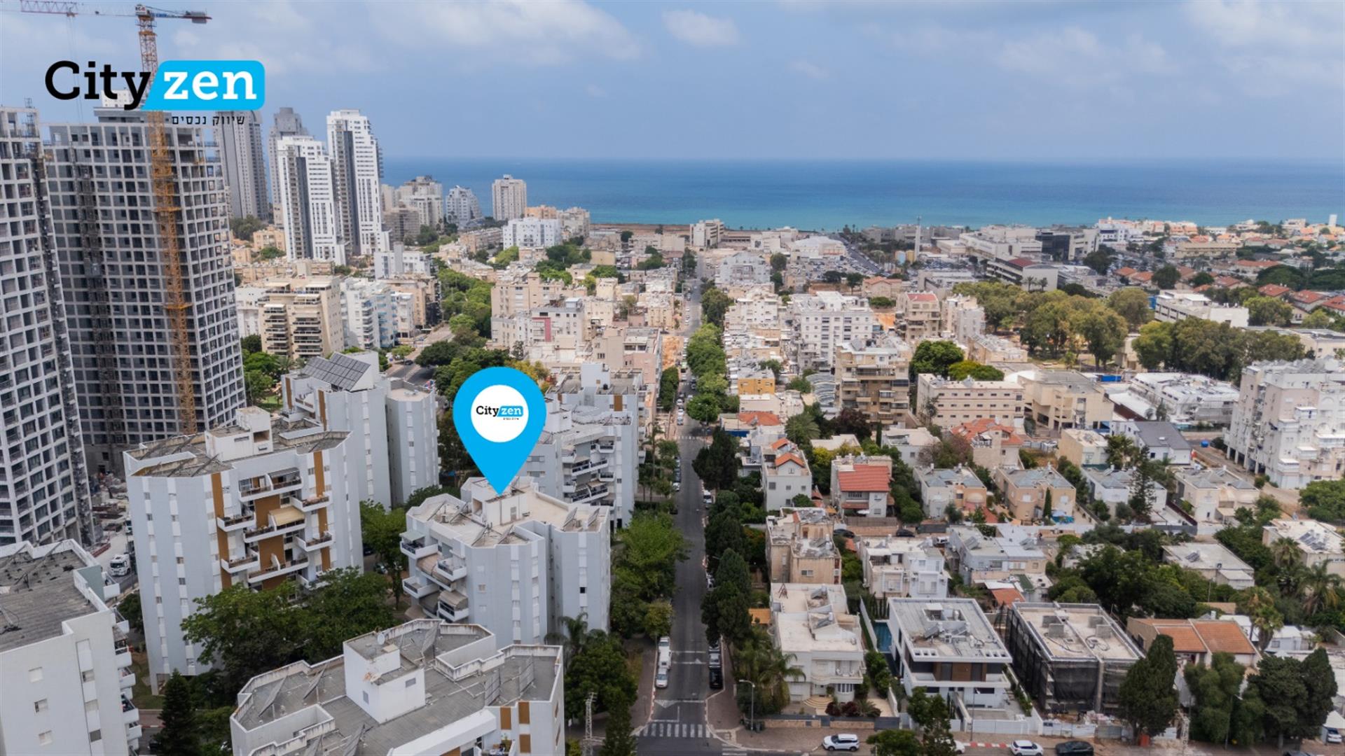 Stunning apartment by the sea and the Kiryat Sanz area in Netanya