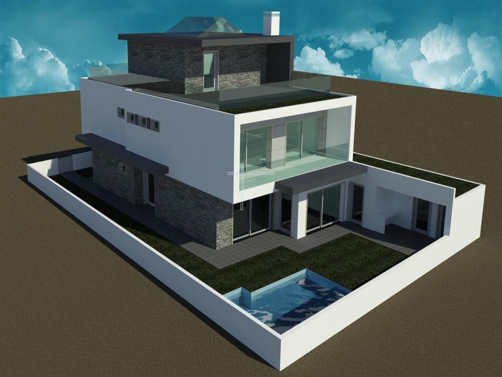 Terrain de 300m2 avec projet approuvé - Botequim
