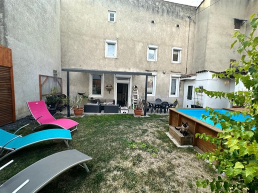 Centre Limoux Haus mit Charme - Garten - Schwimmbad - Garage