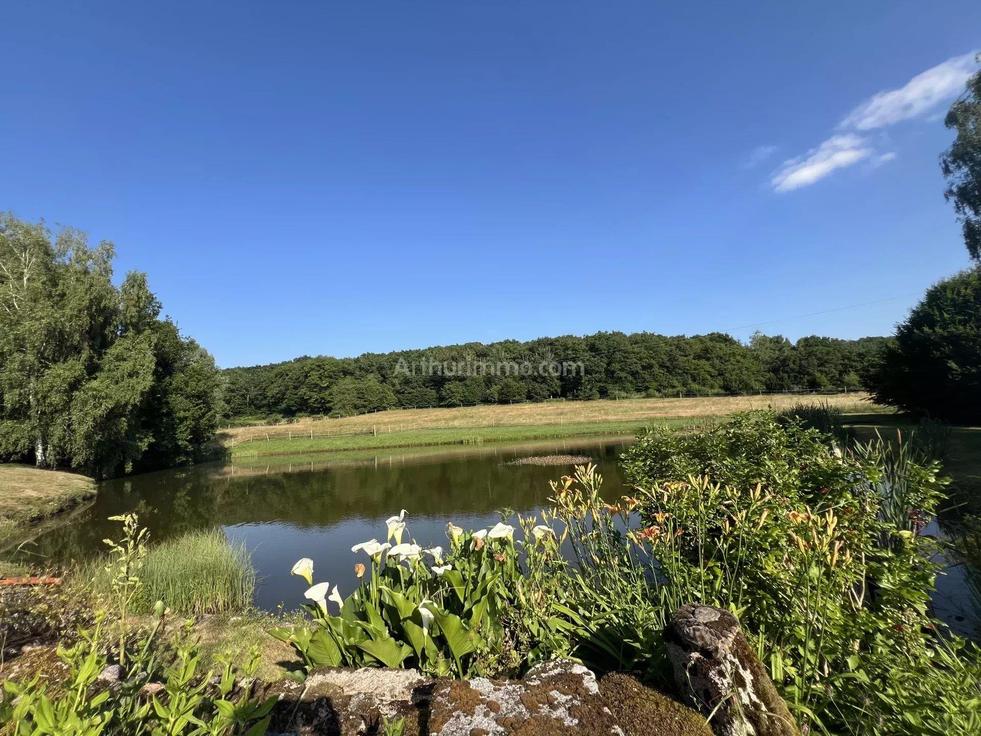 Bourgogne, Parc du Morvan, à St Germain de Modéon