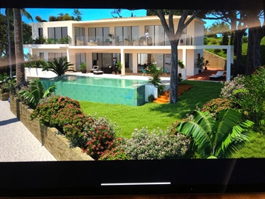 Verkaufsprojekt Zeitgenössische Immobilie Pool Meerblick In Der Nähe Von Sainte Maxime