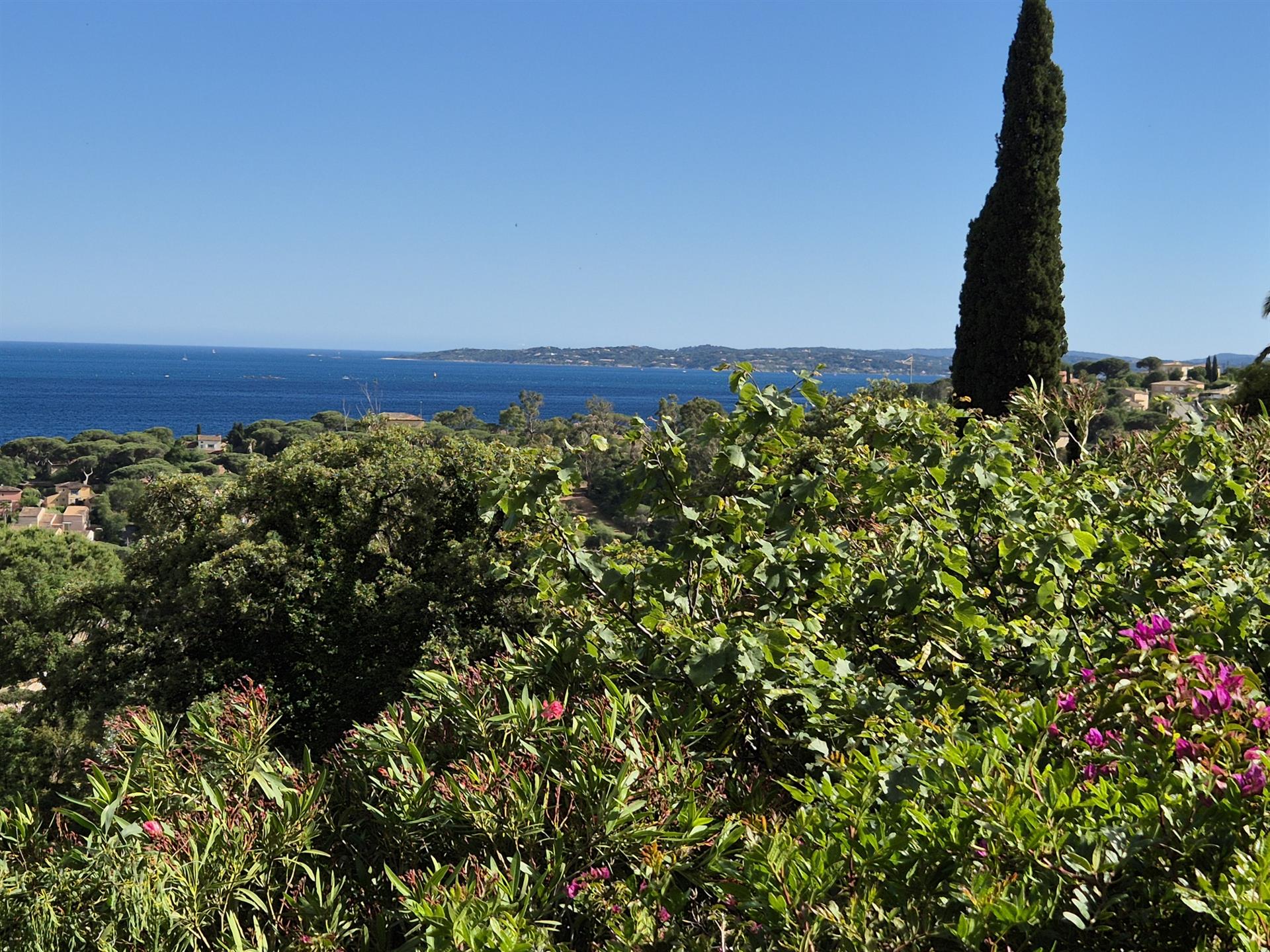 For Sale Building Land Beautiful Sea View Les Issambres Gulf Of Saint Tropez