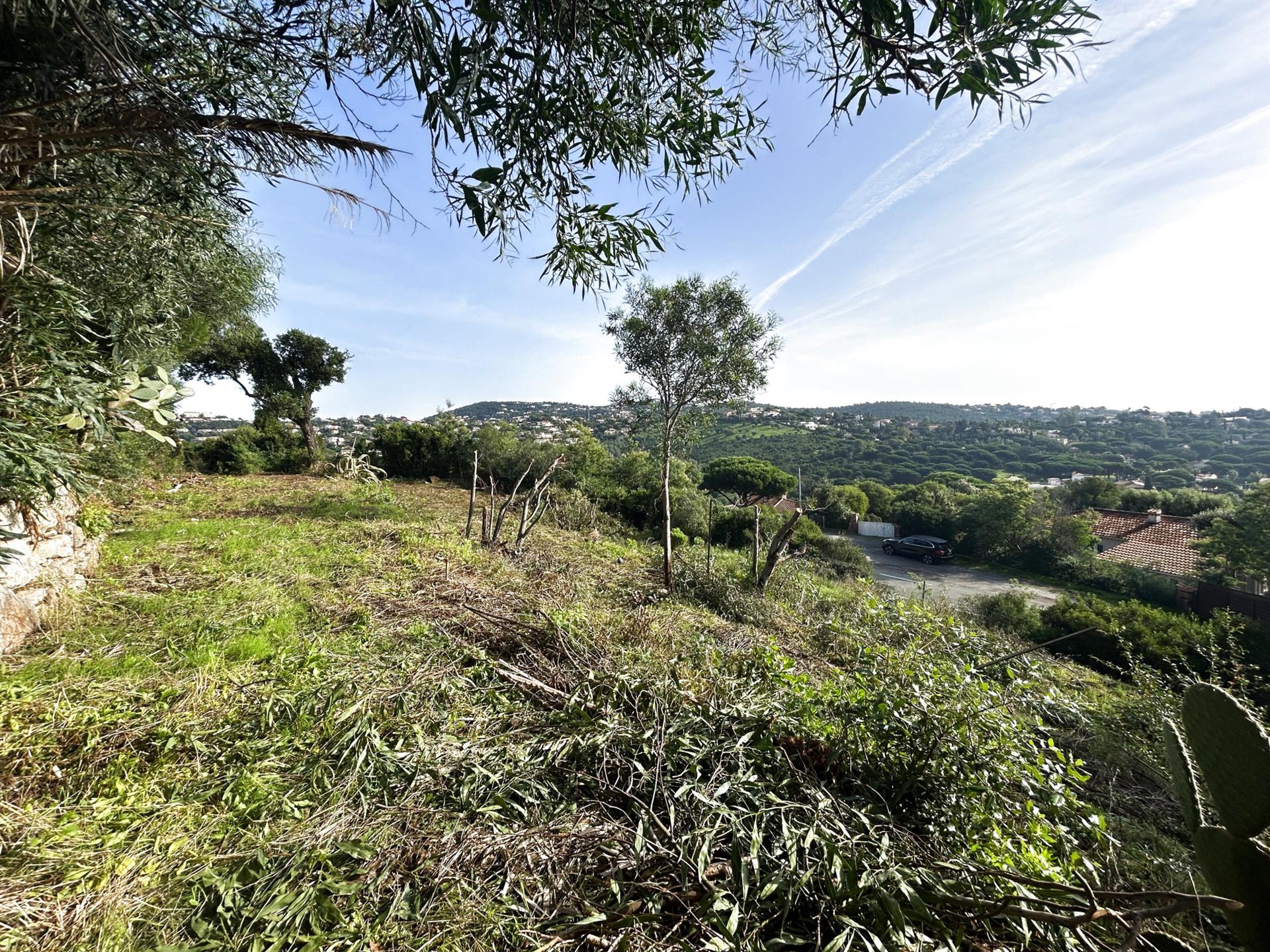 For Sale Building Land Beautiful Sea View Les Issambres Gulf Of Saint Tropez