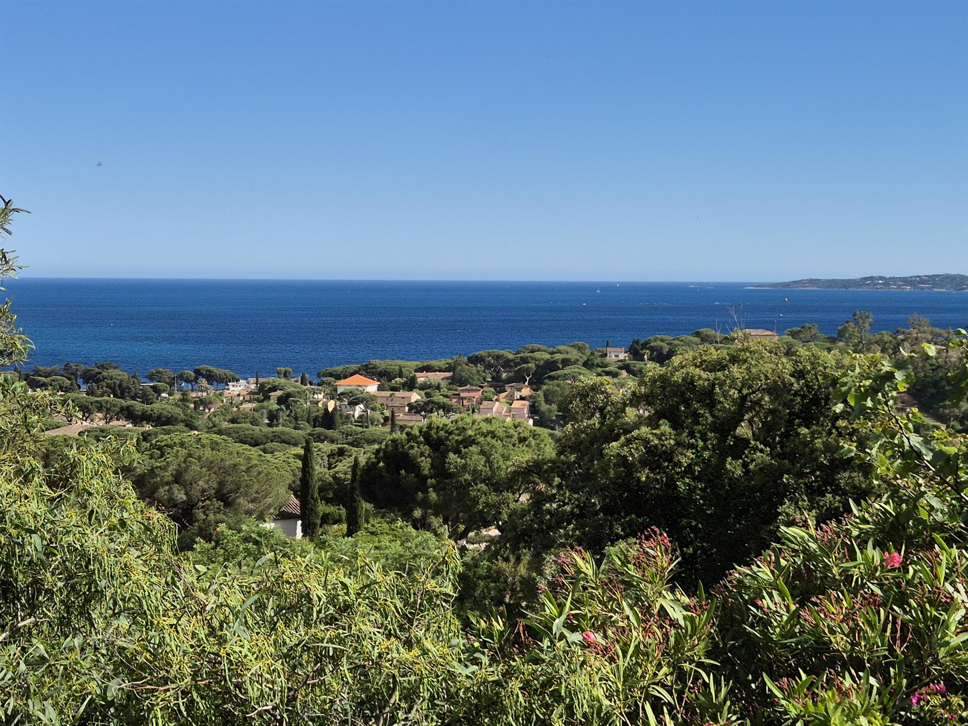 For Sale Building Land Beautiful Sea View Les Issambres Gulf Of Saint Tropez