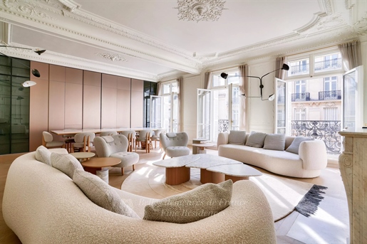 Parijs 8e arrondissement – Een zorgvuldig gerenoveerd appartement met 3 slaapkamers